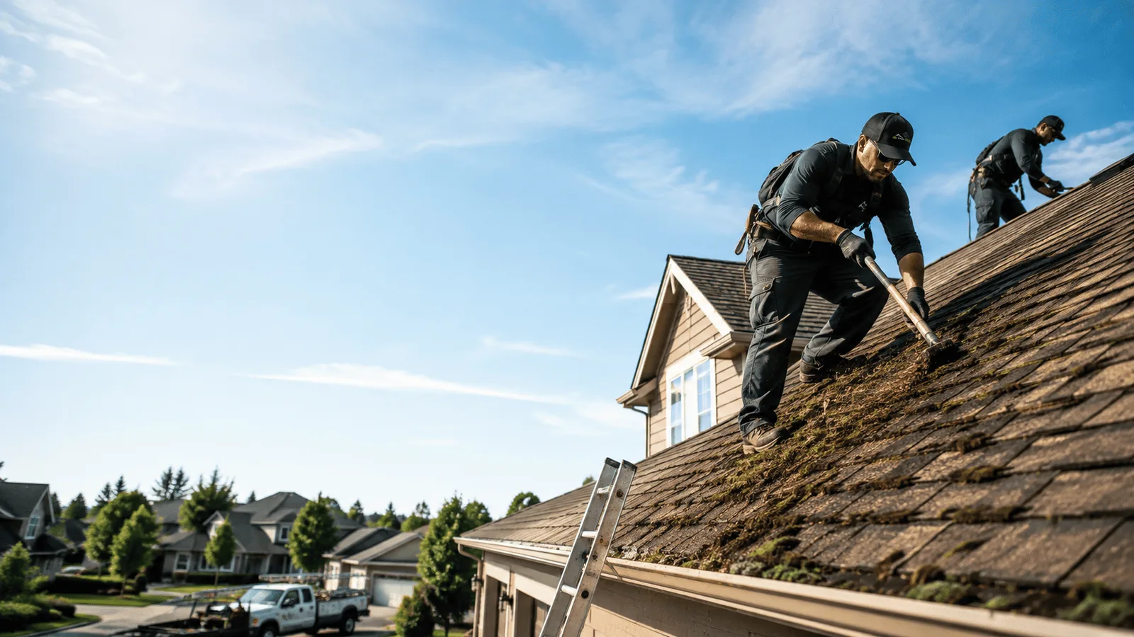Roof Moss Removal in Mosinee, WI near me